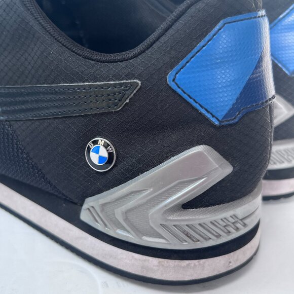 PUMA BMW Motorsport Track Racer driving Shoes Size 14 Black 306872 Performance - Picture 8 of 12